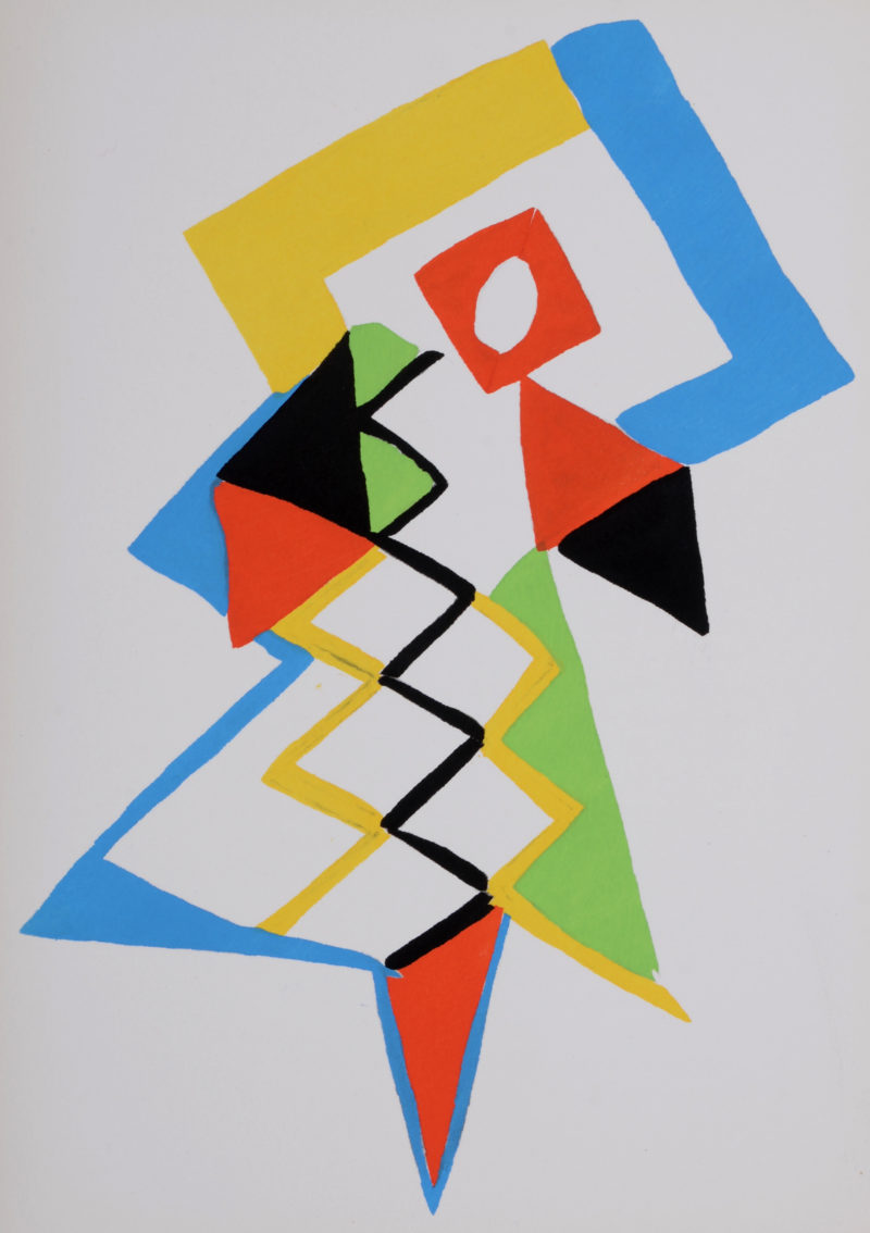 Sonia Delaunay - Costumes (F), 1969 - Image 2