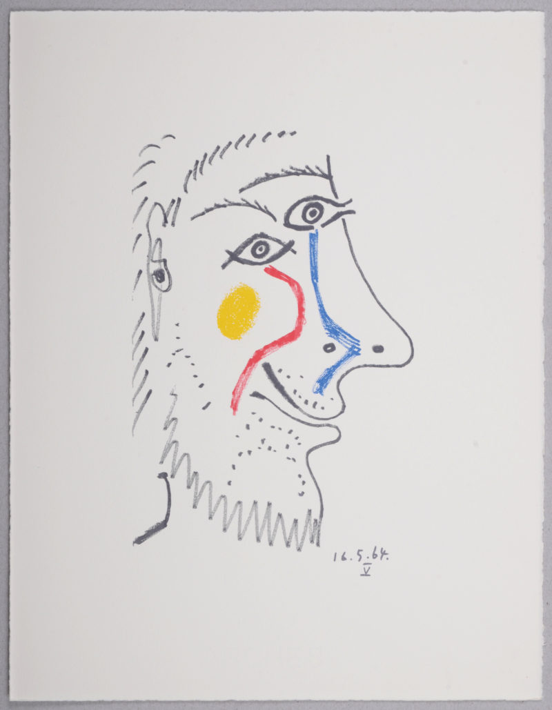 Pablo Picasso (d'après) - Le Goût du Bonheur (T), 1970 – Image 3