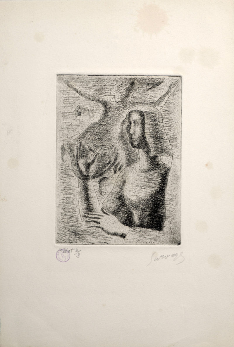 Léopold Survage - Composition surréaliste (I), c. 1930s  - Image 2