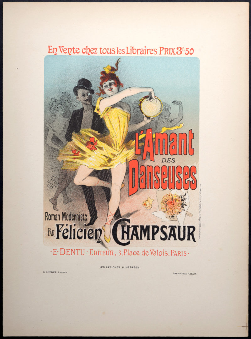 Jules Chéret - L'Amant des Danseuses, 1896 - Image 3