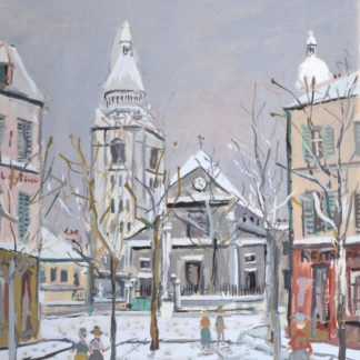 Maurice Utrillo (1883-1955) L'Eglise Saint Pierre, Montmartre, 1950