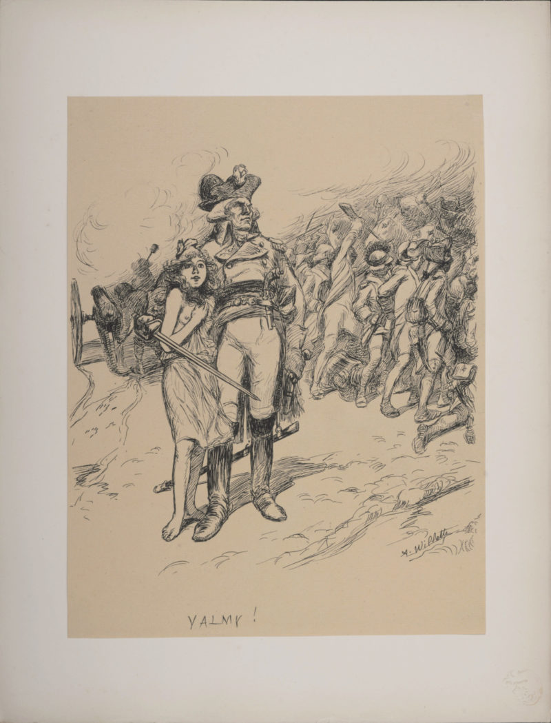 Adolphe Léon Willette - Valmy, 1899 - Image 2