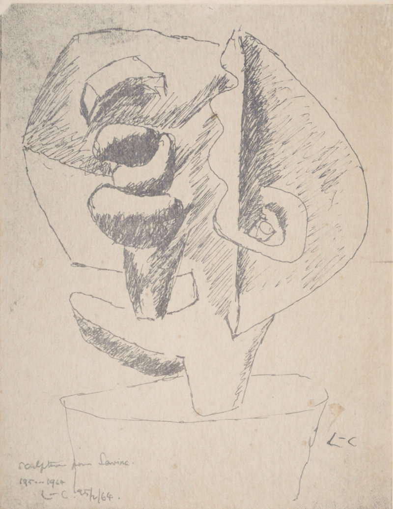 Le Corbusier - Ubu Panurge - Sculpture pour Savina, 1964 - Unique proof - Hand-signed! - Image 2