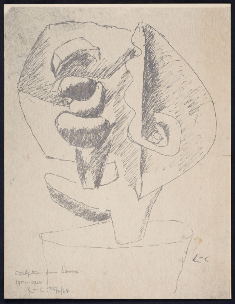 Le Corbusier - Ubu Panurge - Sculpture pour Savina, 1964 - Unique proof - Hand-signed! - Image 3