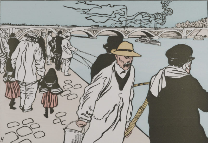 Charles Huard - Pêcheurs à la ligne, 1898