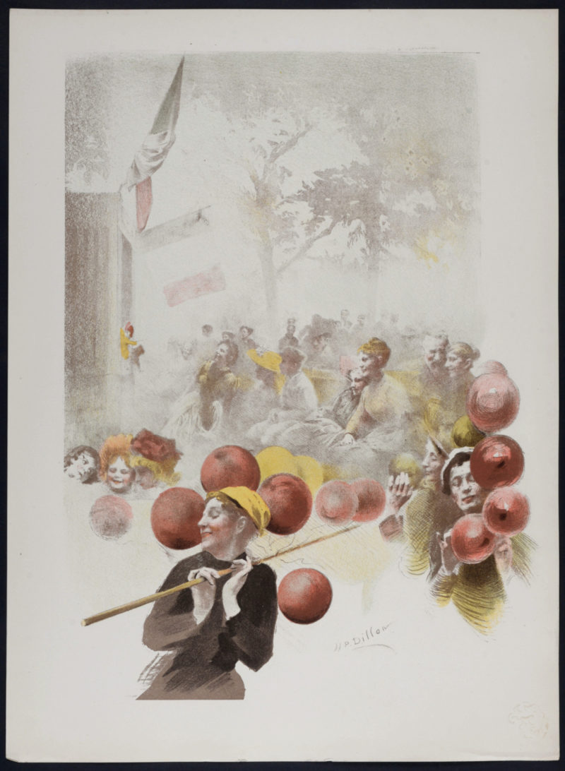 Patrice Dillon - Estampe Moderne : Polichinelle, 1897 - Image 2
