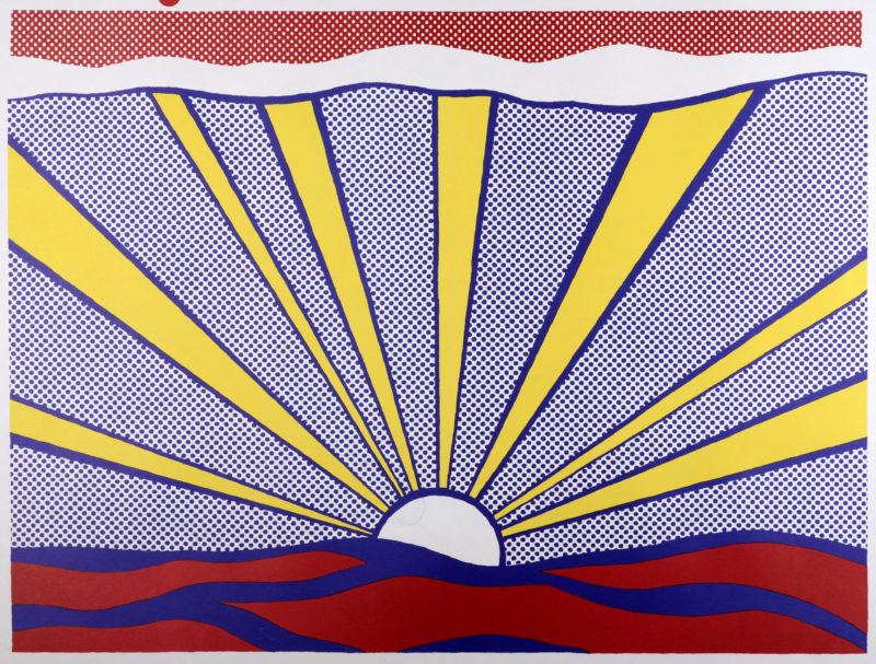 Roy Lichtenstein (After) - Romantik? Landschaft von dazumal bis Pop, 1970