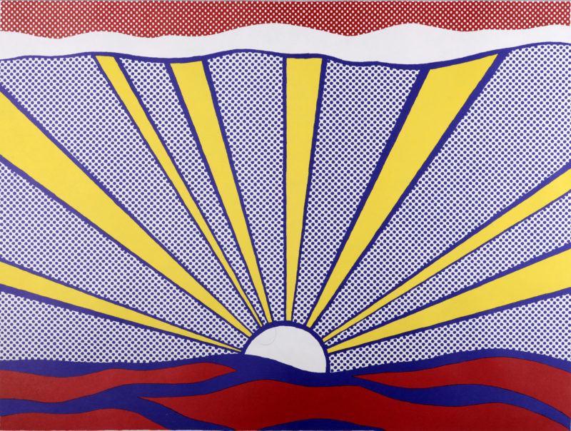 Roy Lichtenstein (After) - Romantik? Landschaft von dazumal bis Pop, 1970 - Image 4
