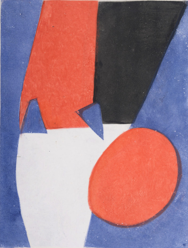 Serge Poliakoff  - Composition, Parménide, 1964 (#A)