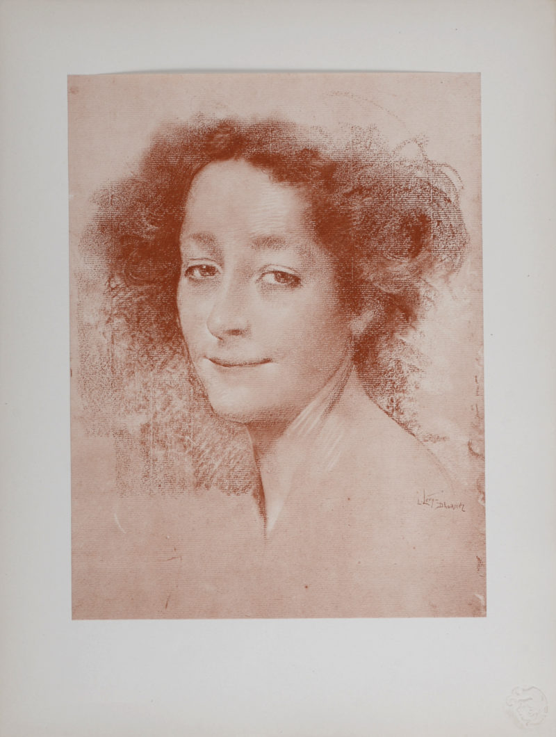 Lucien Lévy-Dhurmer - Belle d'antan, 1897 - Image 2