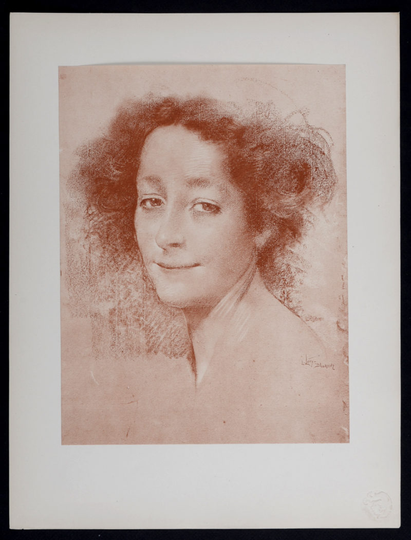Lucien Lévy-Dhurmer - Belle d'antan, 1897 - Image 3