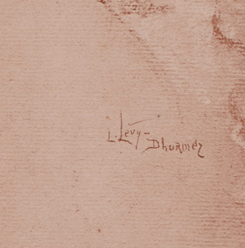 Lucien Lévy-Dhurmer - Belle d'antan, 1897 - Image 4
