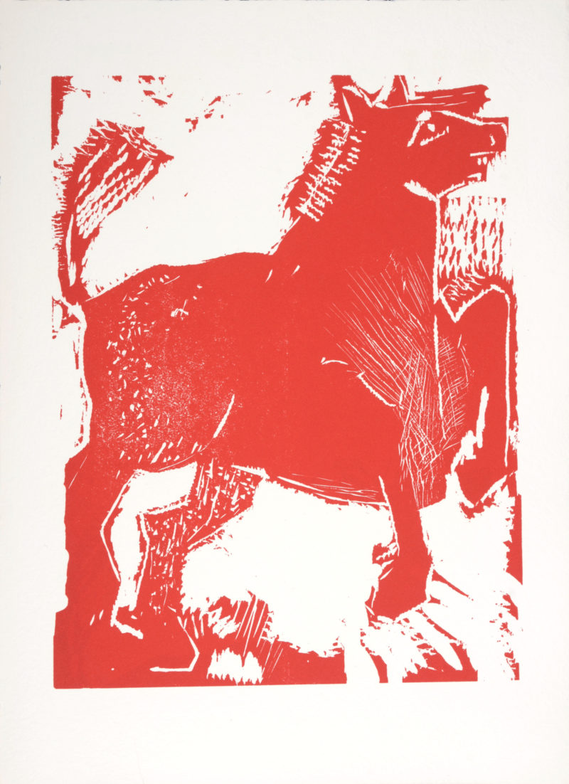 Bernard Lorjou - Le Cheval, 1965 - Image 2
