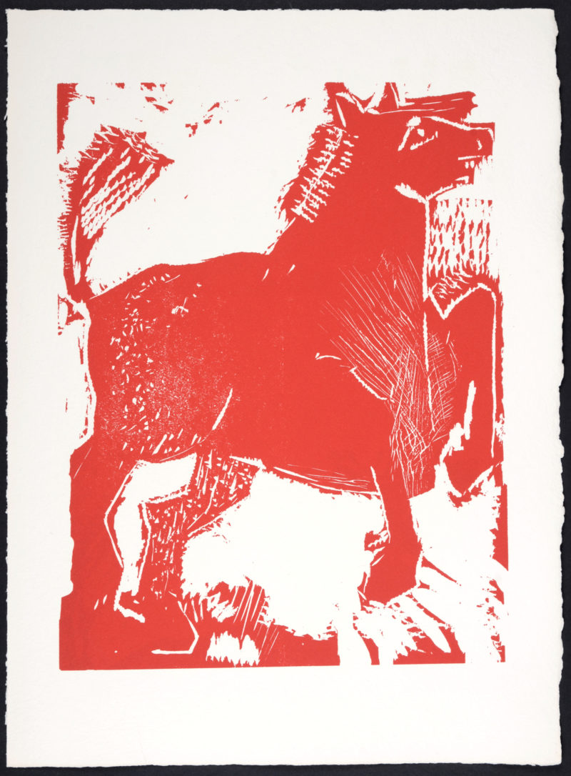 Bernard Lorjou - Le Cheval, 1965 - Image 3