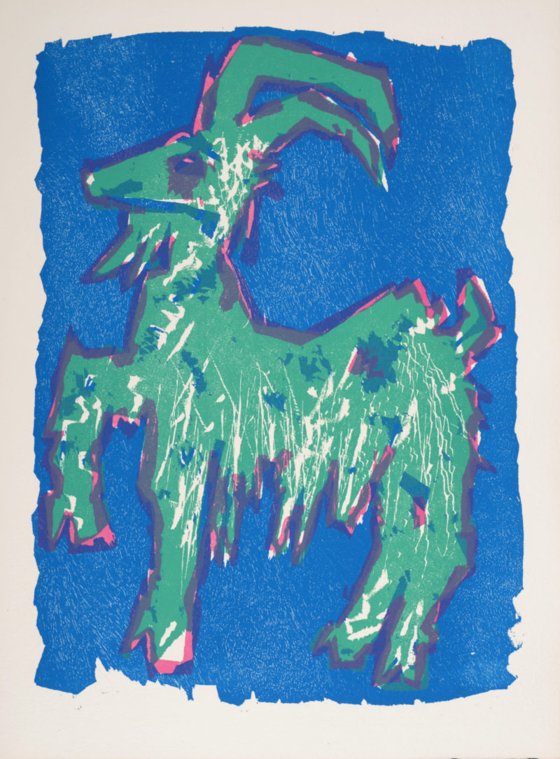 Bernard Lorjou - La Chèvre du Thibet, 1965 – Image 2
