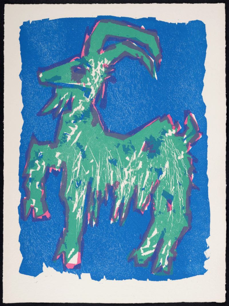 Bernard Lorjou - La Chèvre du Thibet, 1965 – Image 3