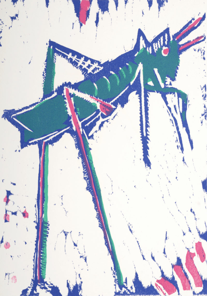 Bernard Lorjou - La Sauterelle, 1965