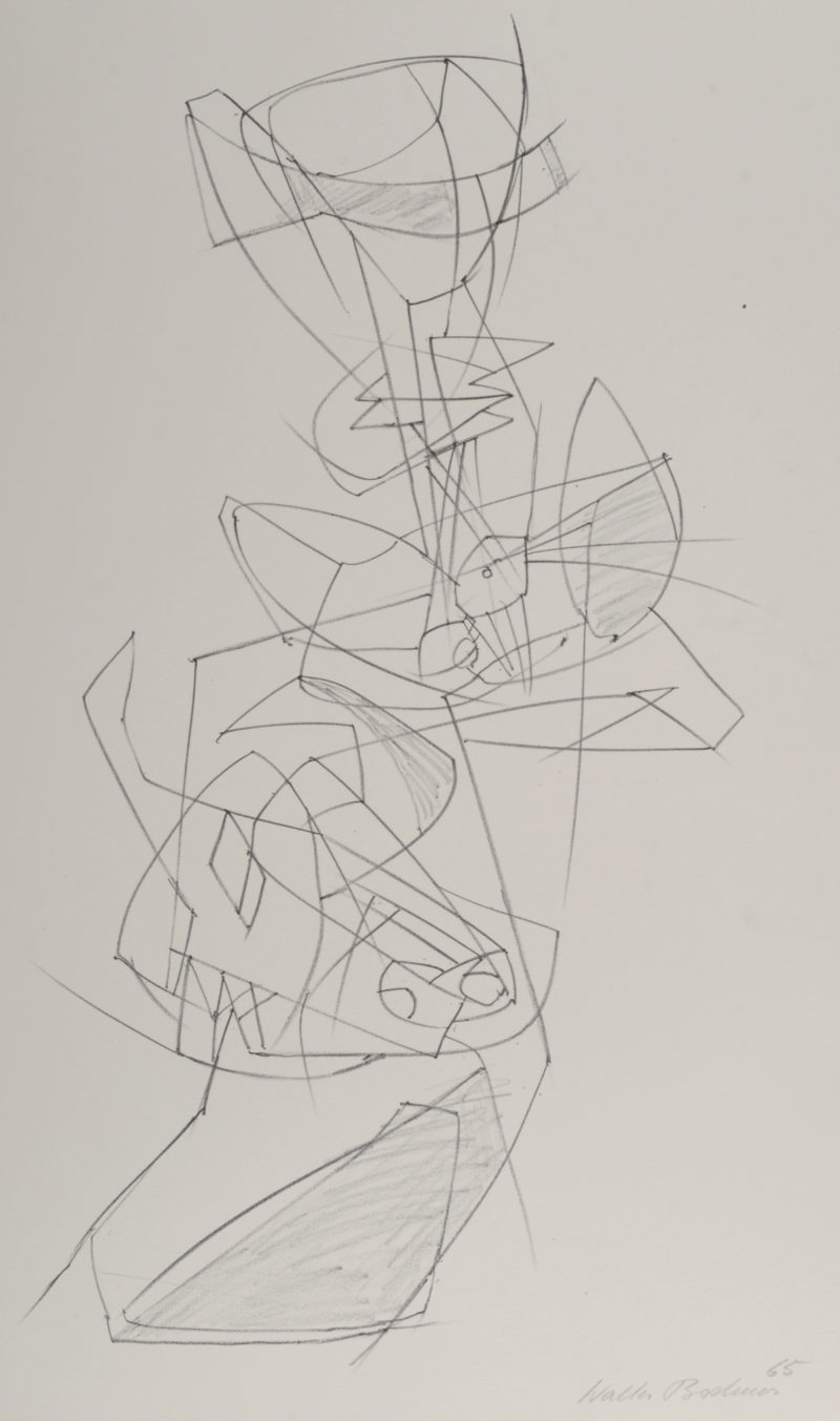 Walter Bodmer - Composition, 1965 – Image 3