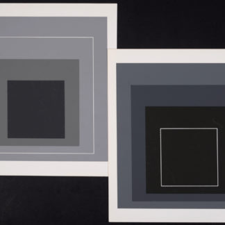 Albers - Homage To the Square (B) & (C), 1971 - Set of 2 silkscreens