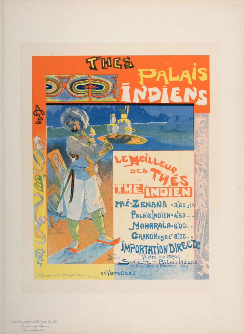 Georges de Feure - Thés Palais Indiens, 1896 - Image 3