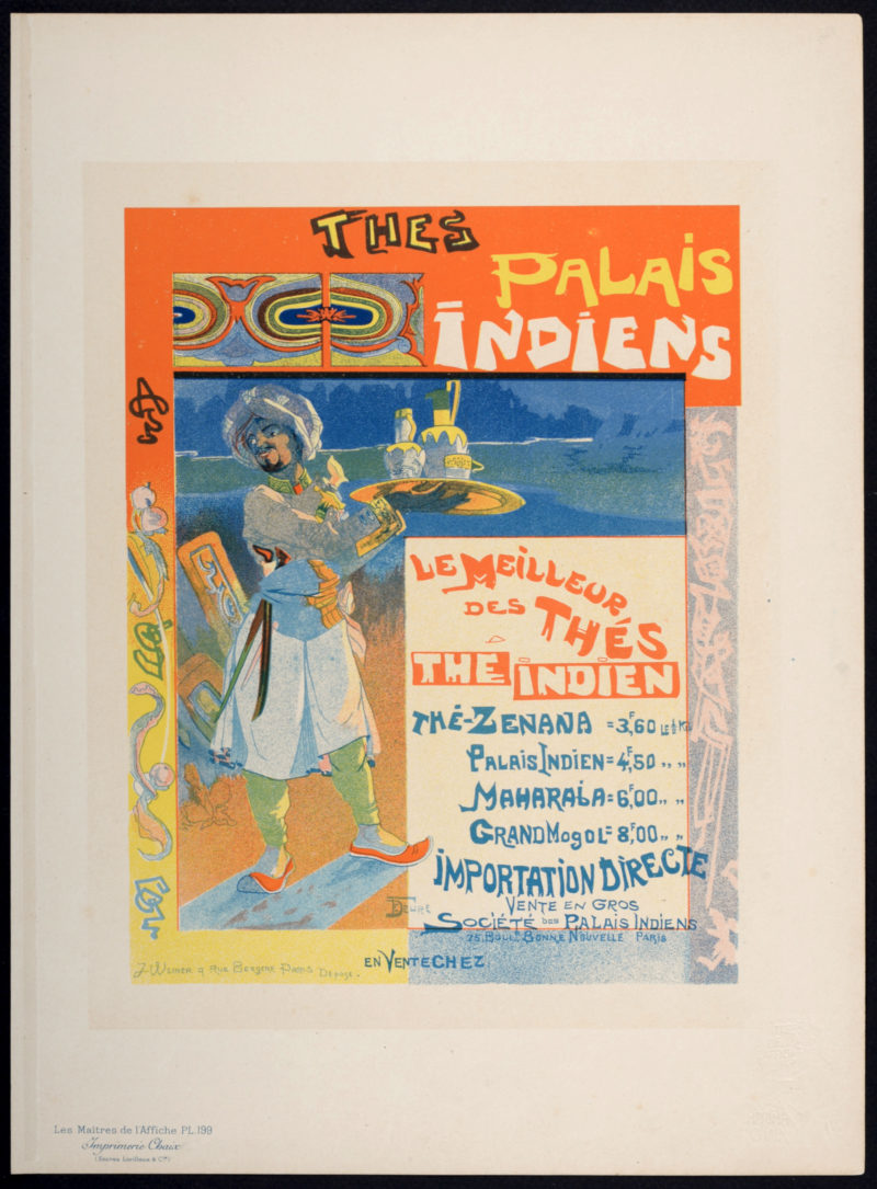 Georges de Feure - Thés Palais Indiens, 1896 - Image 2