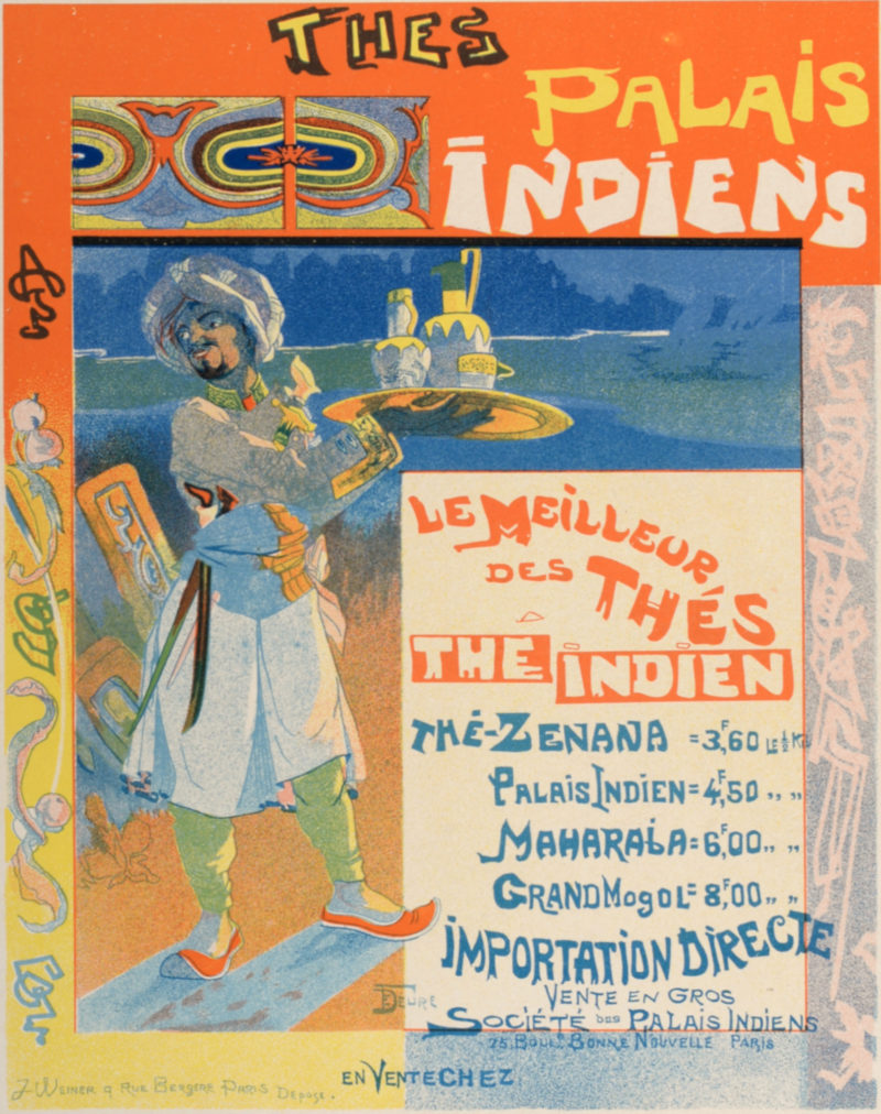 Georges de Feure - Thés Palais Indiens, 1896