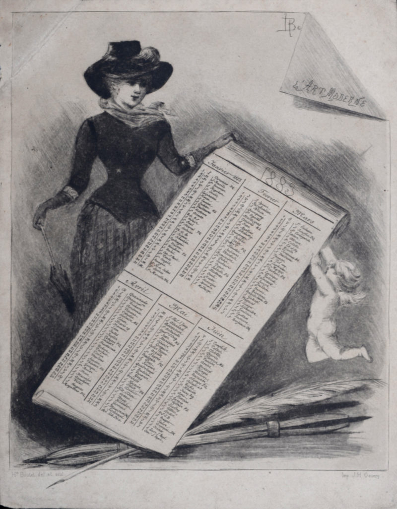 Henri Boutet - L'Art Moderne, 1883 - Image 2