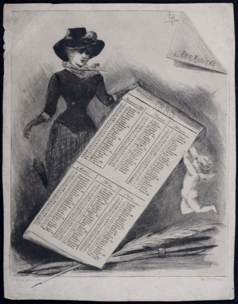 Henri Boutet - L'Art Moderne, 1883 - Image 3