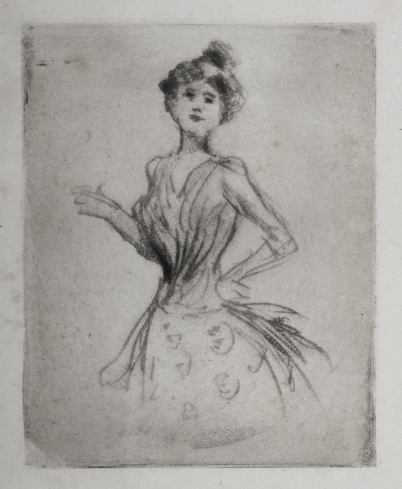 Henri Boutet - Jeune élégante, c. 1900 - Image 4