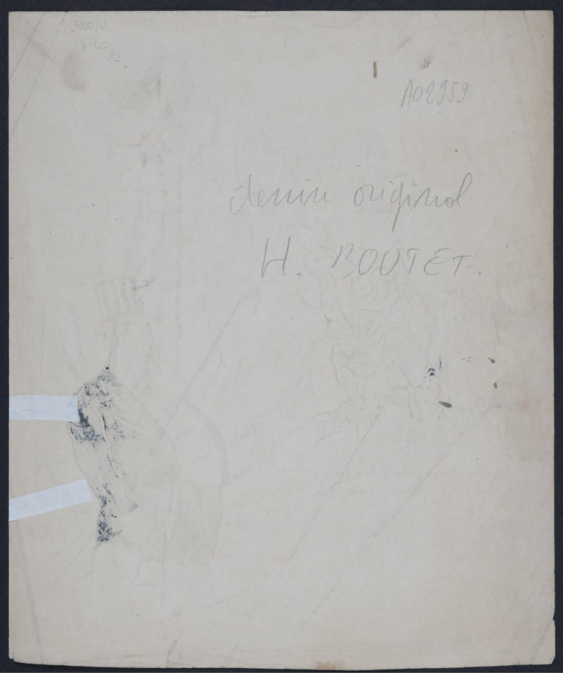 Henri Boutet - Ben mon vieux frère, si je n'ai que ça pour brosser ma veste..., 1897 - Hand signed! - Image 5