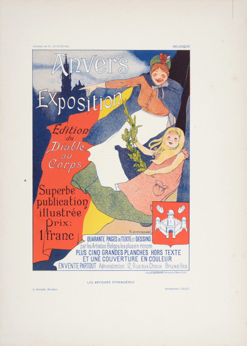 Henri Evenepoel - Anvers et son exposition - 1897