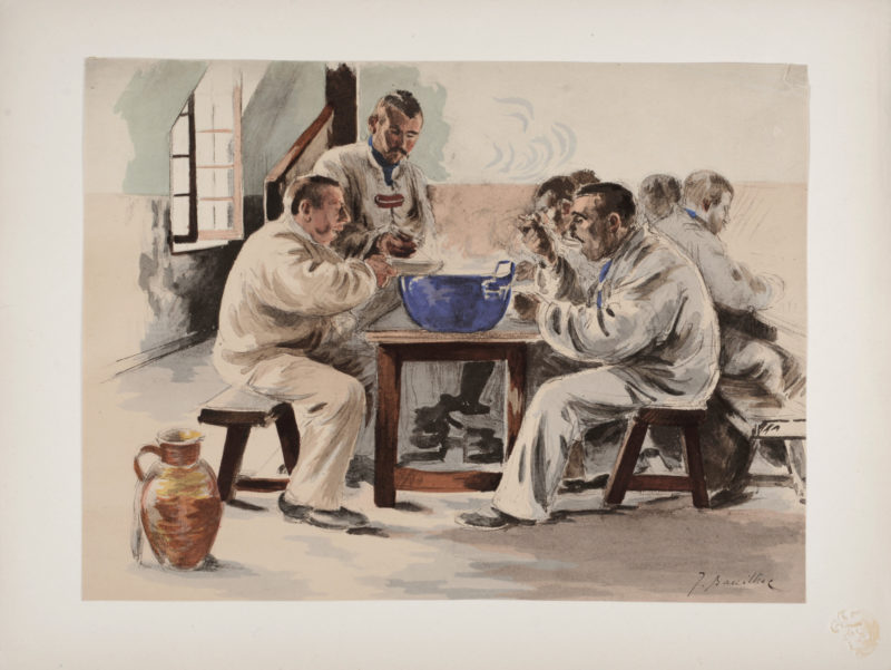 Jacques Baseilhac - La Soupe à la Chambrée, 1899  - Image 2
