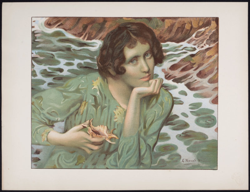 Lucien Hector Monod - La Voix des Sources, 1899 - Image 3