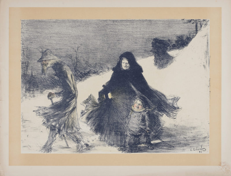 Charles Léandre - Noël, 1897 - Image 2