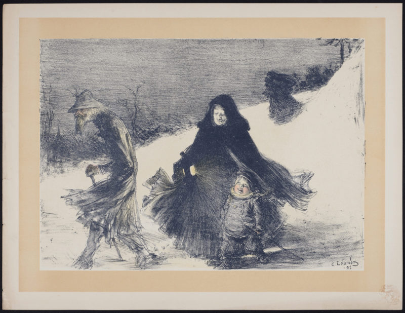 Charles Léandre - Noël, 1897 - Image 3