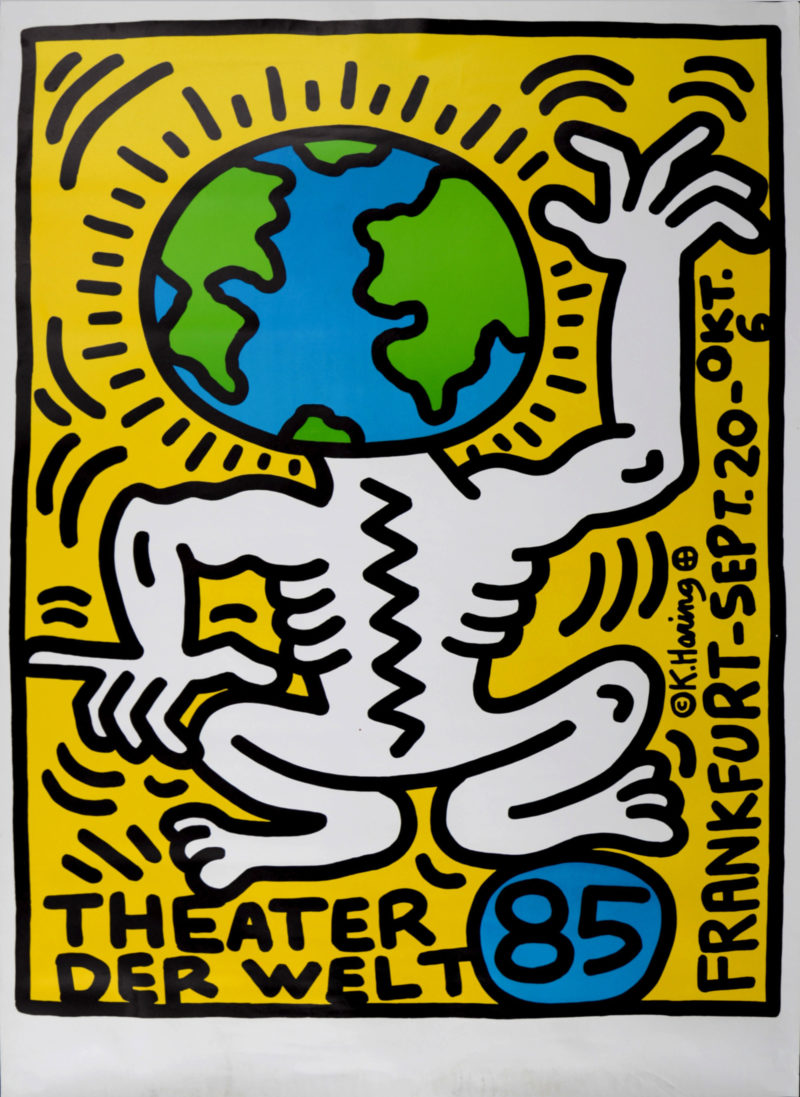 Keith Haring - Theatre Der Welt, 1985