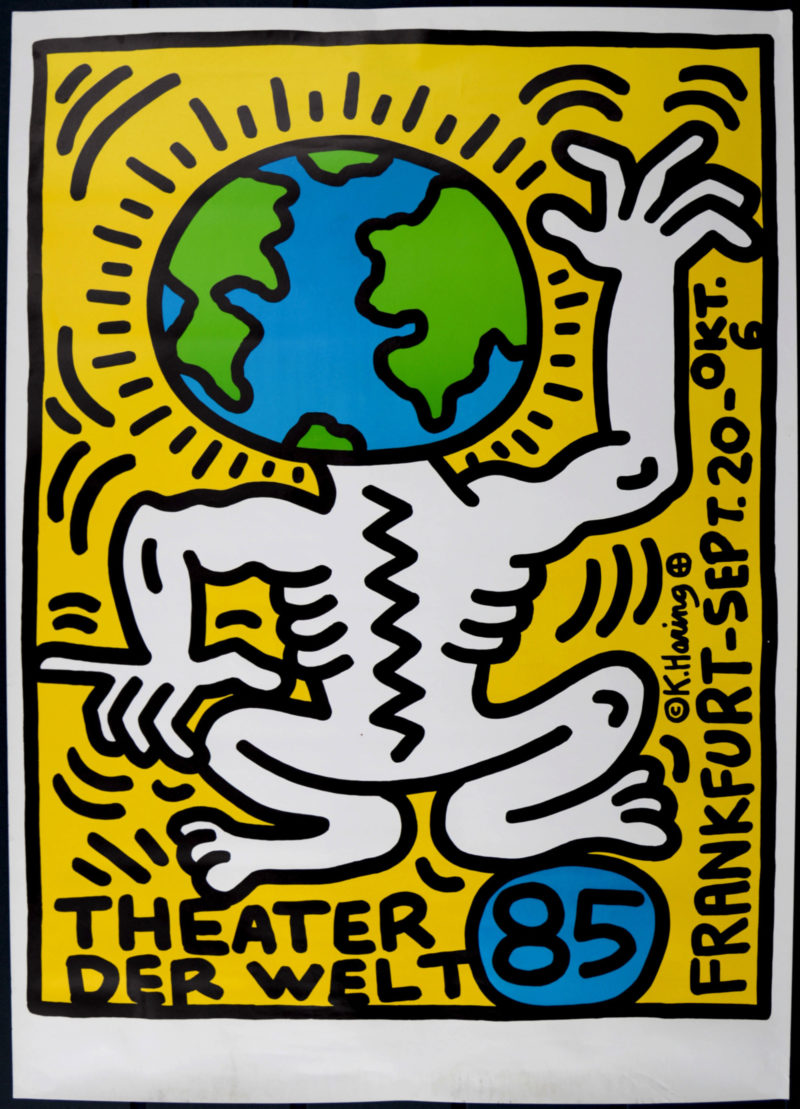 Keith Haring - Theatre Der Welt, 1985 - Image 2