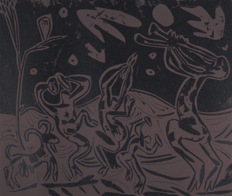Pablo Picasso (d'après) - Les danseurs au hibou, 1962