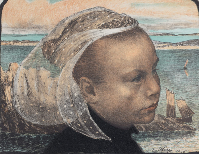 Émile Auguste Wéry - Bretagne, 1897