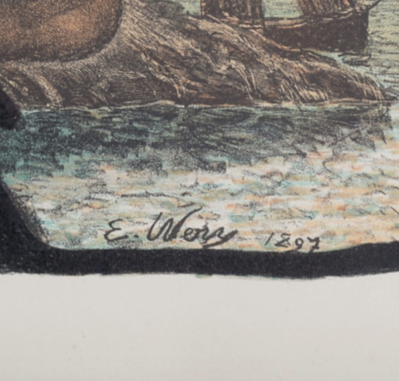 Émile Auguste Wéry - Bretagne, 1897 – Image 4