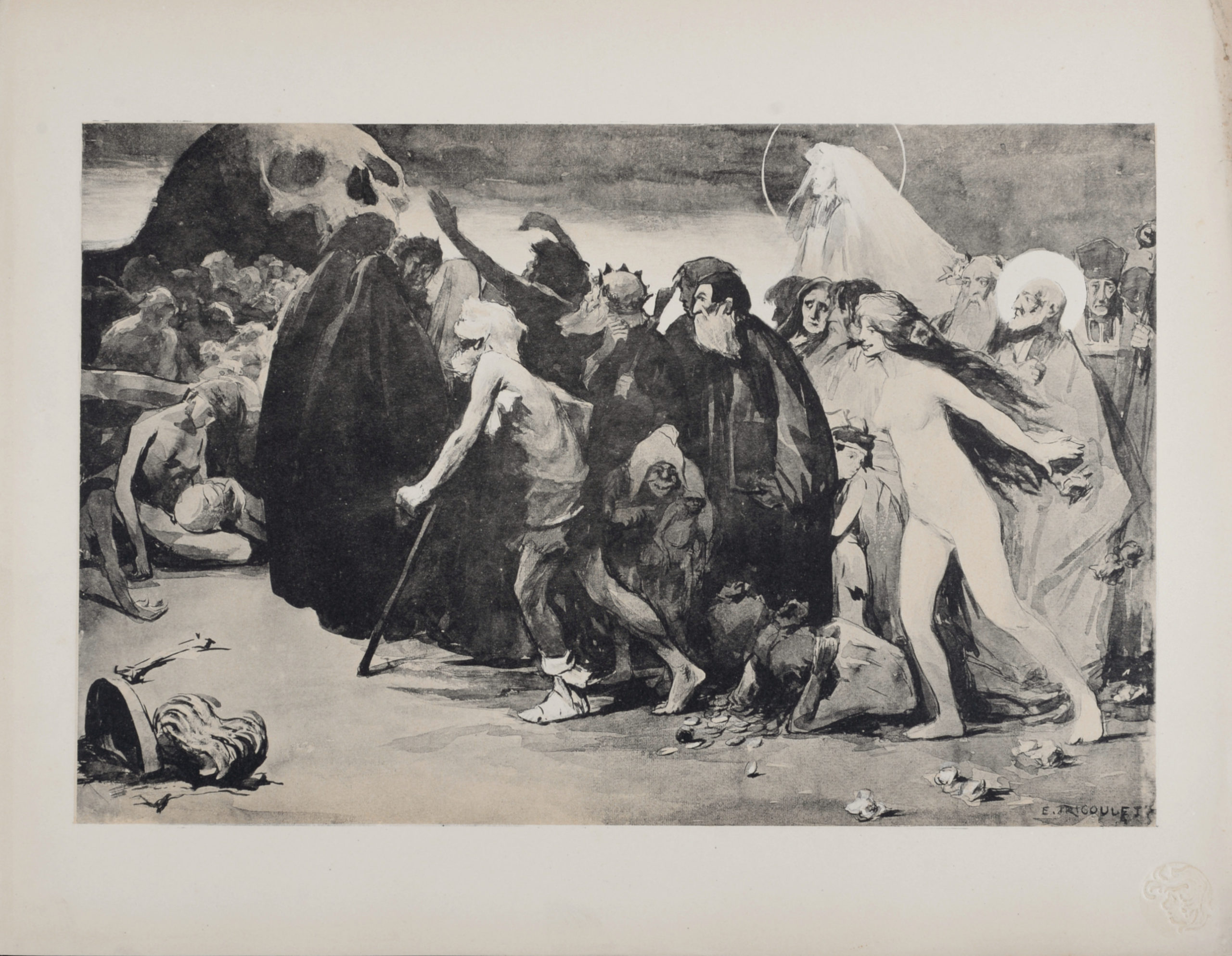 Eugène Trigoulet - Le Chemin de la Mort, 1899 - Image 2