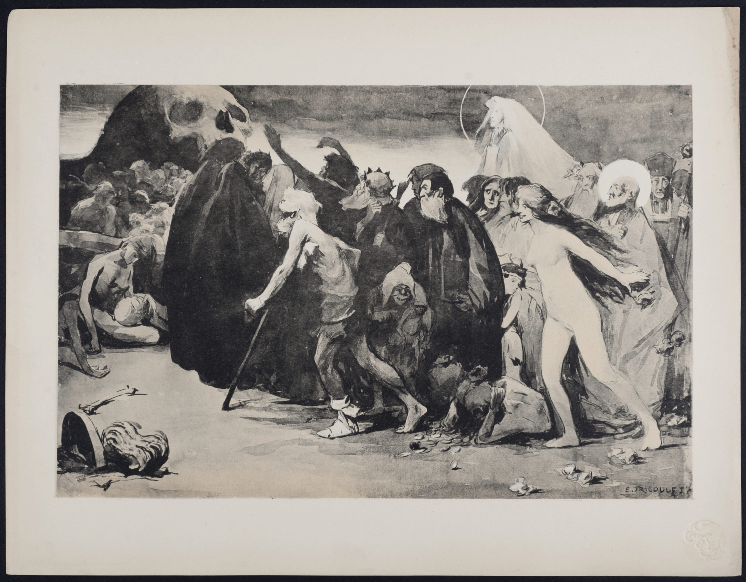 Eugène Trigoulet - Le Chemin de la Mort, 1899 - Image 3