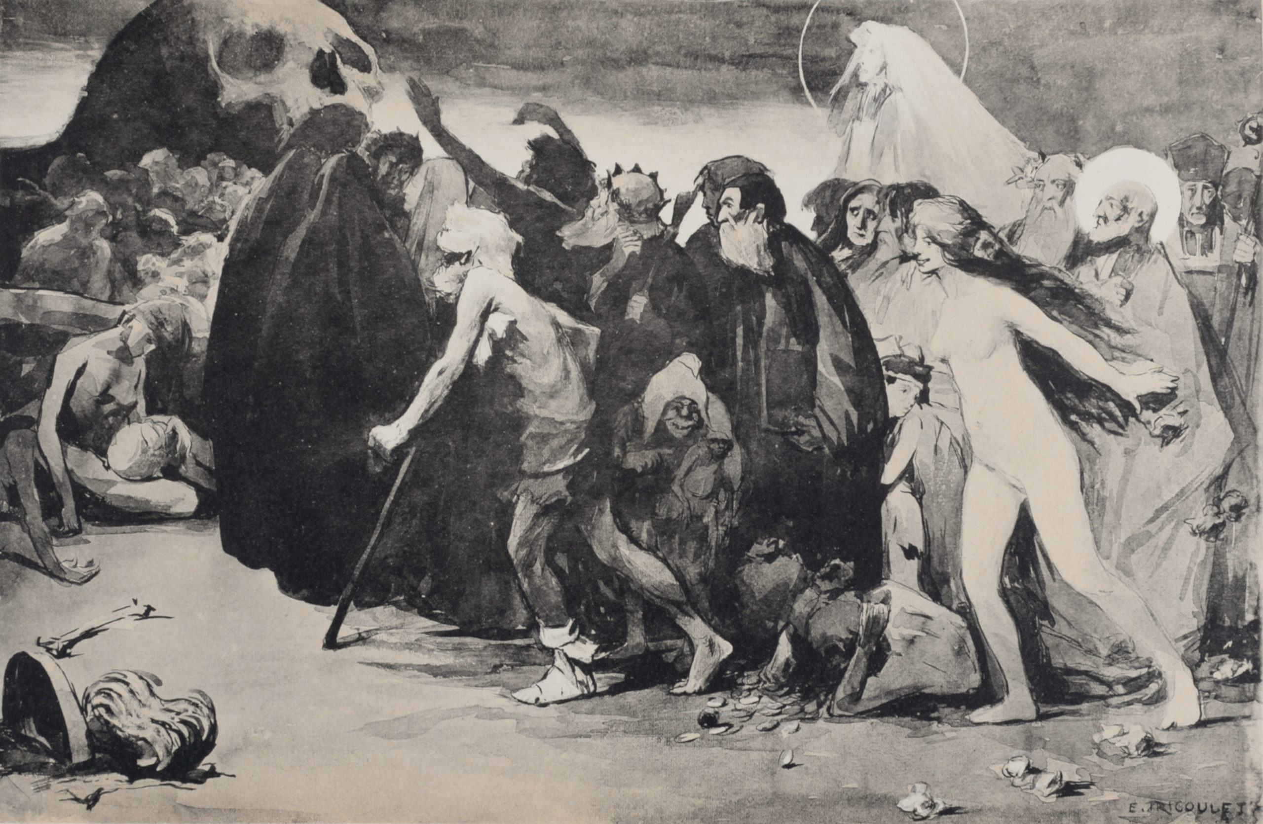 Eugène Trigoulet - Le Chemin de la Mort, 1899