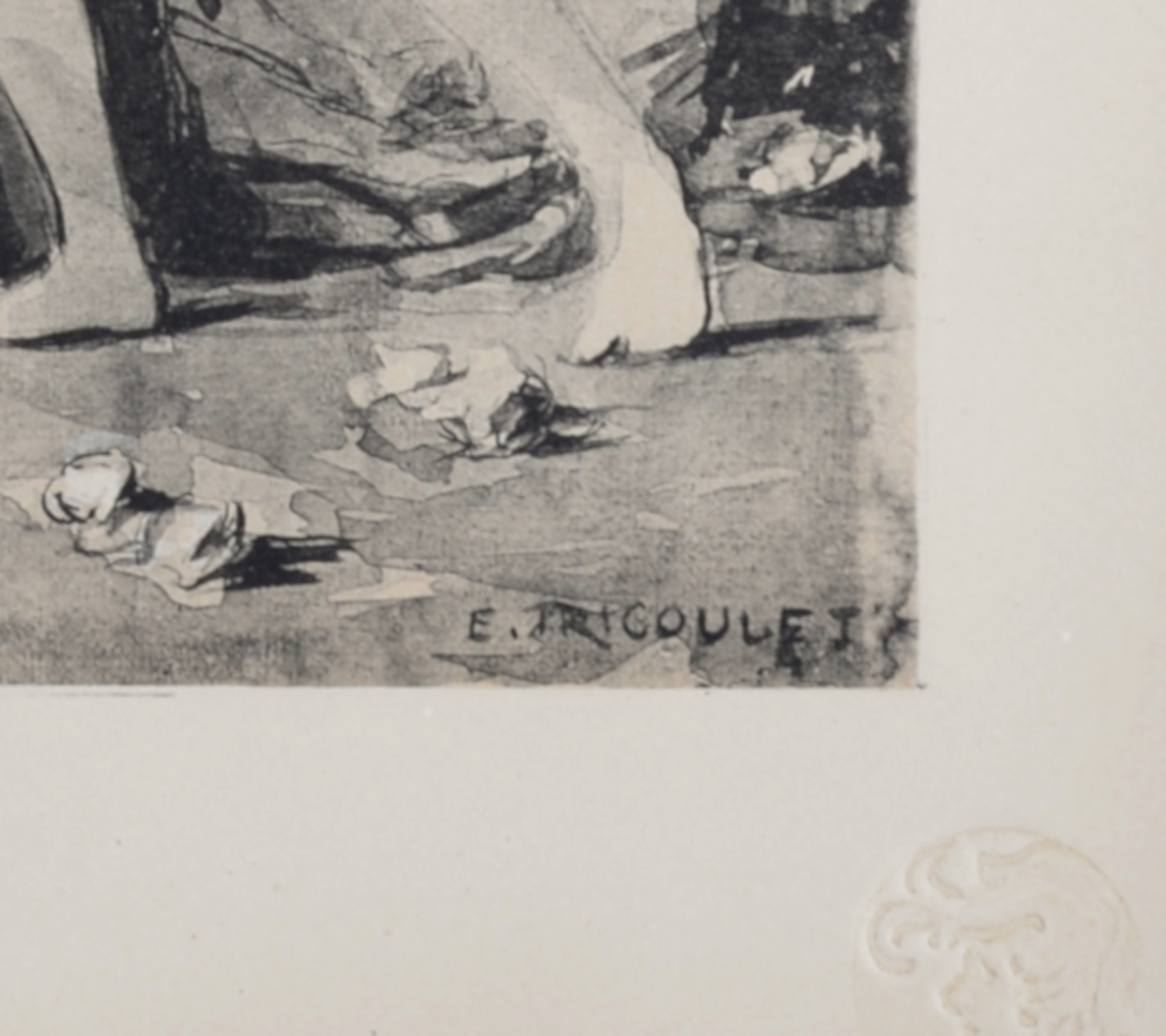 Eugène Trigoulet - Le Chemin de la Mort, 1899 - Image 4