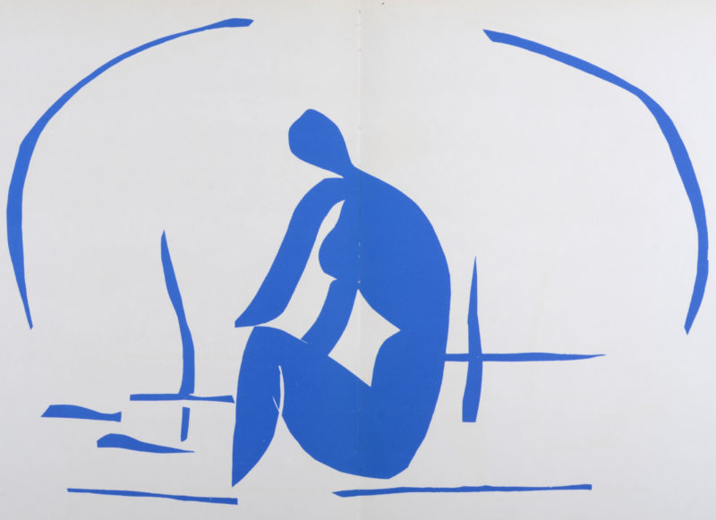 Henri Matisse - Baigneuse dans les roseaux I, 1958