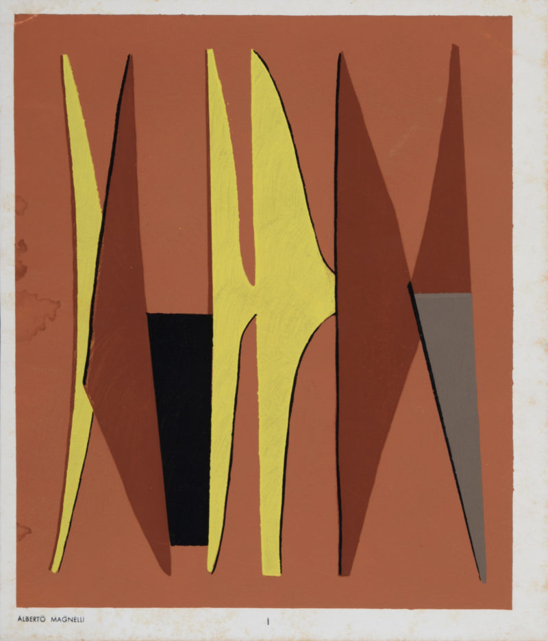 Alberto Magnelli - Témoignages pour l’Art Abstrait I, 1952 - Image 2