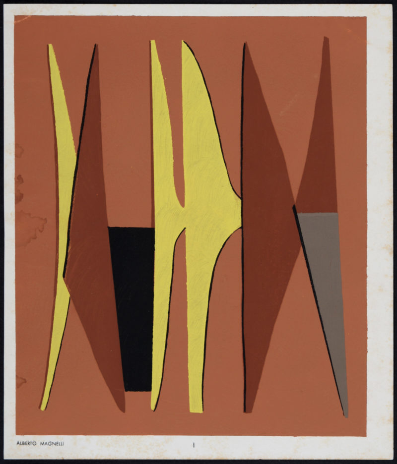 Alberto Magnelli - Témoignages pour l’Art Abstrait I, 1952 - Image 3