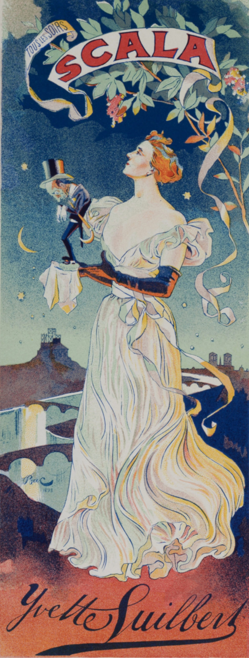 Ferdinand Bac - Les Maîtres de l'Affiche : Yvette Guilbert, 1898