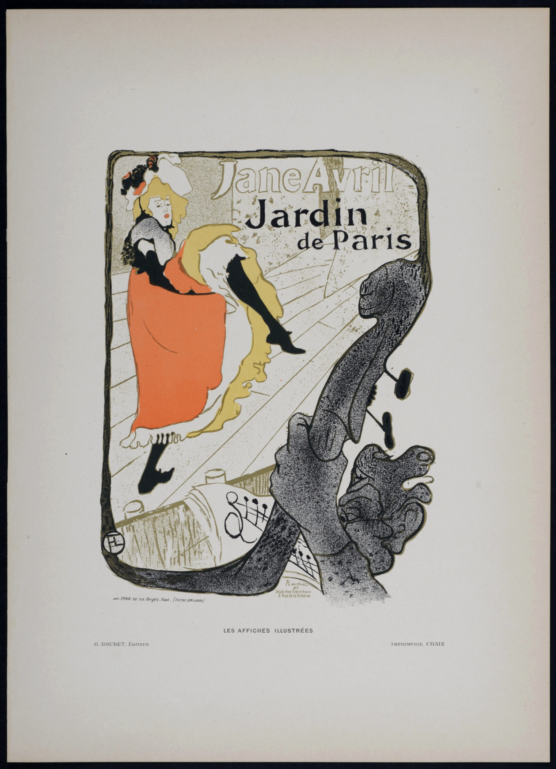 Toulouse Lautrec - Jane Avril, 1896 - Image 2