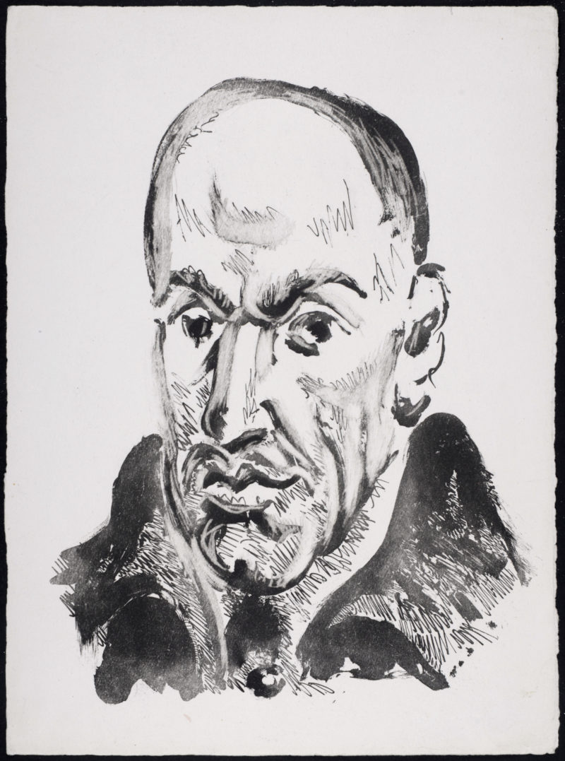 Pablo Picasso - Le Poète à un excellent peintre étranger qui faisait son portrait, 1947 - Image 3